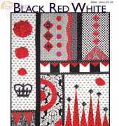 Marinda Stewart-Black,Red,White Quilt-Free Pattern