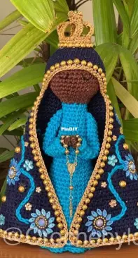 Padrão Nossa Senhora Aparecida-crochebylo