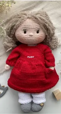 Mari Amigurumi - Marina Kharchenko - Doll Masha - Translated