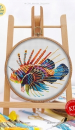 Awesome Pattern Studio C545 - Mandala Dragonfish XSD