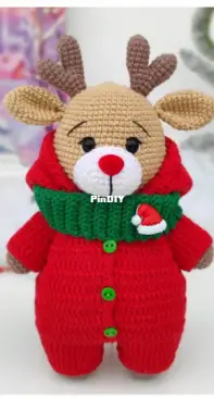 Amigurumi Crochet Deer - Funny Rabbit Toys - crochet pattern