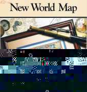 Better Homes and Gardens #98  New World Map by Nancy Rossi