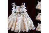 Emi Harrington- 539 cream girls dress, sundress, or jump