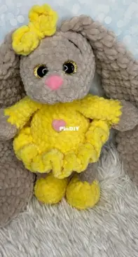 bunny in yellow
