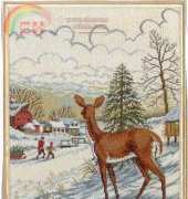 Eva Rosenstand 12-670 - Deer in Winter