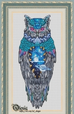 Space Owl - Olesia Olesya Gavrilova / Олеся Гаврилова