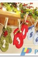 Holiday Crafts and Creations - Felt Advent Calendar - Free