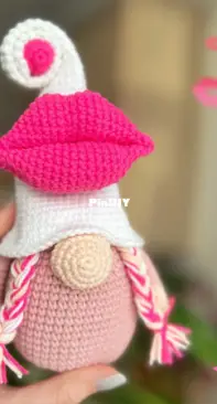 Natty Toys - Nataliia / Natalia Romaniv  - Lips gnome