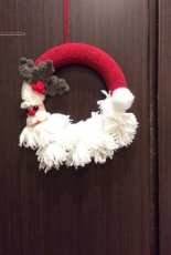 Santa wreath