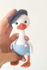 Crochet Toys Basket - Olga Lukoshkina - Crochet goose pattern