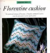 discovering needle craft needlepoint project 17 florentine cushion