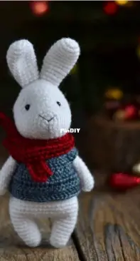 Lapki Wool - Irina Avdeeva - Ирина Авдеева - Bunny - Зайчик - Russian - Free