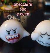 Orecchini Boo di Mario Bross by Wendyland