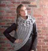 Lion Brand Yarn -  L30293 District 12 Cowl Wrap - Free