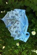 Drops of dew - Natalie Easter kerchief by Lyubov Shalnaya