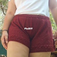 Ultimate Lounging shorts by The Cumbrian Knitter