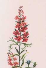 Eva Rosenstand ER13-296 Willow Herb and Chicory Bellpull  PCS