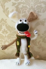 Dog with a big nose