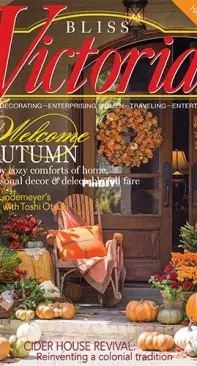 Victoria Bliss - Welcome Autumn Special Harvest Issue - October 2016