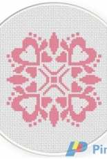 Daily Cross Stitch - Damask Design Pattern 07