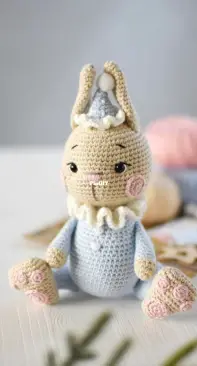 Bondo toys - Olya Bondareva - Bunny in pajamas