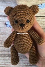 Knitted Presents - Kristina Zavadskaya - Bear amigurumi - translated - free