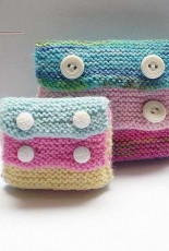 Two Pocket Purse by Frankie Brown /Frankie's Knitted Stuff-Free