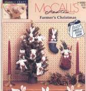 McCall's Creates Fabric Craft 14302 Farmer's Christmas