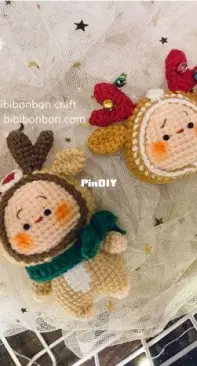 BiBiBonBon Craft - Do Phuong Dung - Reindeer Doll - Head Version
